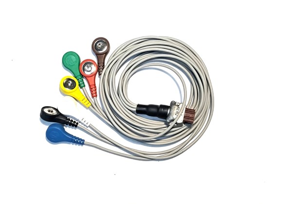 Кабель пациента для кардиорегистратора ЭКГ "ЭКСПЕРТ" 1708